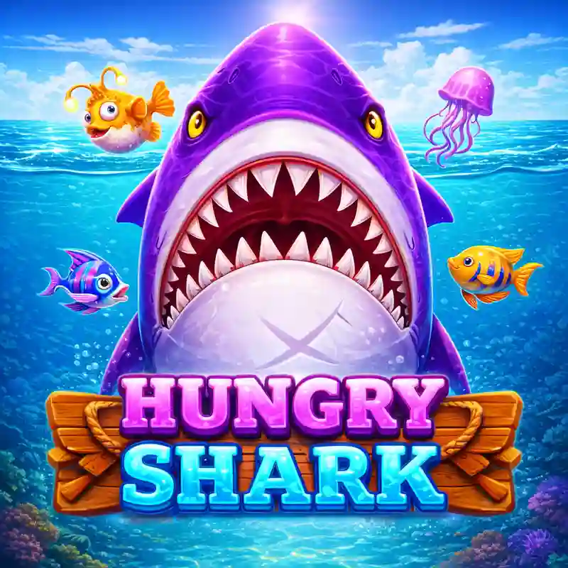 Hungry Shark slot game interface