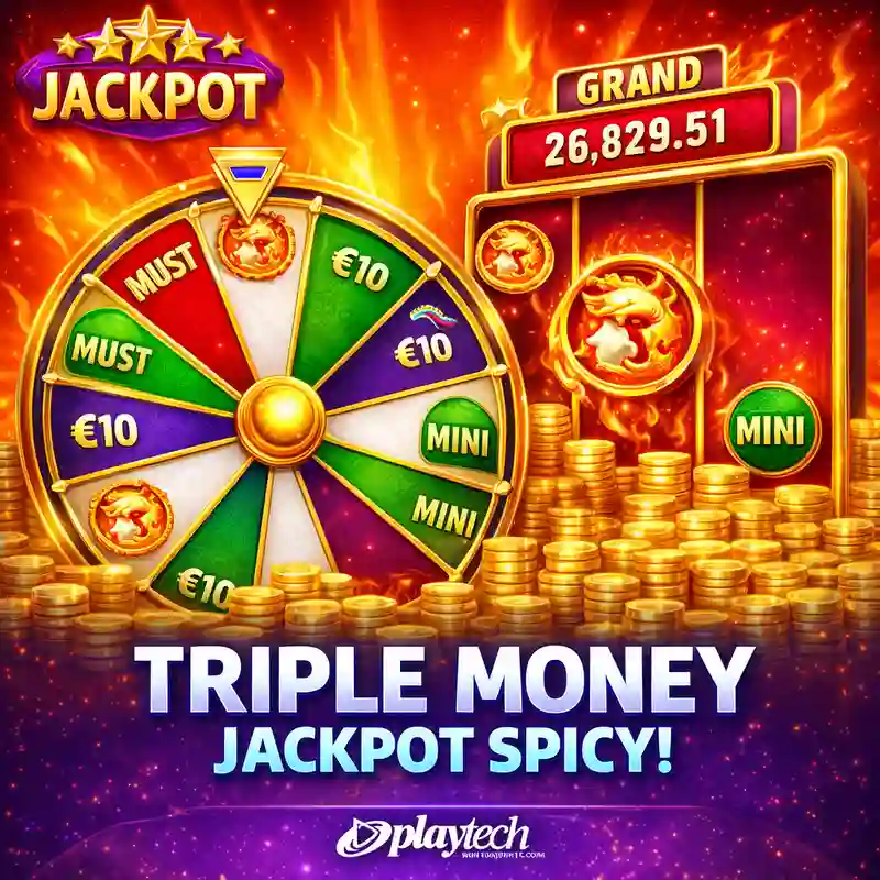 Triple Money Jackpot Spicy casino game